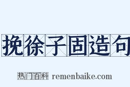 挽徐子固造句是什么意思的图片